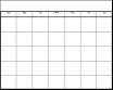 Printable Blank Calendar Template