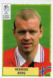 NORWAY - Henning Berg #237 EURO 2000 Panini Football Sticker