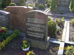 Grab von Jakob Evers (12.08.1890-14.05.1944), Friedhof Blomberg