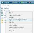 Vista: Command Prompt Here | a Tech-Recipes Tutorial
