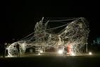string and metal art installation photo -- Declan McCullagh photograph