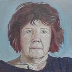 Janet (2009), Oil on Canvas, 30 x 30 cm. - DAVID_HARKER_janet