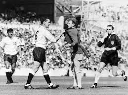 Dave Mackay Grabs Billy Bremner of Leeds by His Shirt in Match ...