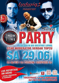 Event - Show Time Party mit Serdar Topcu - Ludwiq - , Ludwigshafen ... - flyer_image-default-1