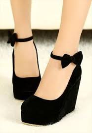 Black Wedge Shoes on Pinterest | Black Wedges, Wedges and Shoes