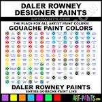 Daler Rowney Designer Gouache Paint Colors - Daler Rowney Designer ... 