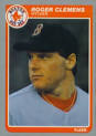 1985 Fleer Roger Clemens #155 Baseball Card - 124239