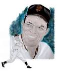 Willie Mays Painting - Willie Mays Fine Art Print - Steve Ramer - willie-mays-steve-ramer