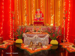 Home Design Image Ideas: home ganpati decoration ideas