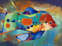 Fish - Aldemir Martins - WikiPaintings.