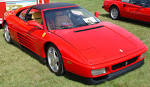 Ferrari 348 GTS - Red - Front Angle