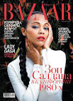 Zoe Saldana is seen captured