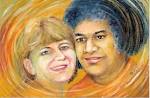 Ewa and Sri Sathya Sai Baba,