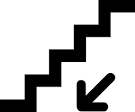 Down Stairs 98 clip art - vector clip art online, royalty free ...