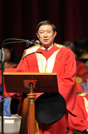 Xu Guanhua, Dr. Vincent H.C. Cheng, Prof. Joseph J.Y. Sung, and Dr. Edgar Cheng Wai-kin. Prof. Xu Guanhua - 4d2abe66c0eec