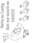 Mothers Day coloring page