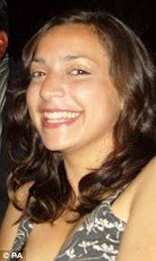 Victim: English student Meredith Kerche was found murdered in November 2007. Victim: English student Meredith Kercher was found murdered in November 2007 - article-1353247-0778878B000005DC-941_233x389