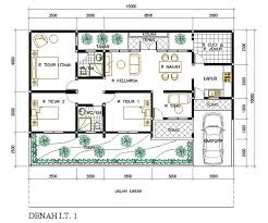 Minimalist House Floor Plan 1 Bedroom 2 - Atcome | Atcome