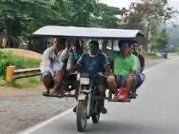 Gambar Lucu Diatas Motor - Media Belajarku