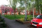 retirement flats, houses and large community centre off Stratford Road. - via Daymix