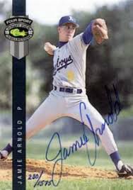 Jamie Arnold Baseball Stats by Baseball Almanac - jamie_arnold_autograph