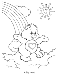 Care Bear coloring page