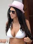 GEORGIA SALPA in Bikini Top - HawtCelebs