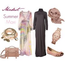 How to wear: Summer beach Cover up - ABAYA / MAXI DRESS - Polyvore