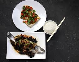 Healthy Chinese Food: Steamed fish with wan yee, lily flowers and ... - IMG_4374