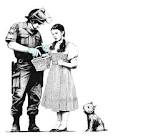 Banksy British Graffiti Artist Creates Art with a Social Message ... 