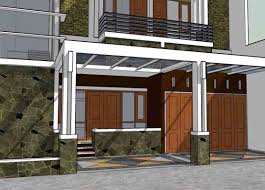 teras rumah minimalis modern tingkat � Desain tipe rumah