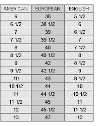 Men's Size Guide