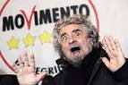 Beppe Grillo gestures and