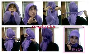 Hijabers Tutorial Sakinah : Tutorial Jilbab Paris 4: Pang Kep