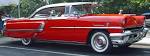 1955 Mercury Montclair - Red - Side Angle