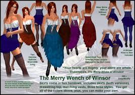 Merry Wench of Winsor - Trendy Medieval \u0026amp; Pirate Look - Enveloped Skirt - Hose - Zoom - cc4f9b292a413f9a06dc16cbc6fd48ea