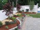 Outdoor & Gardening Image: Garden Modern Front Yard Landscape ...