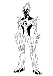Dibujos de ben 10 para colorear | El Renglón