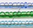 Glass Seed Beads Silver Lined Round Hole 1.9x2mm - Milky Way ...