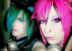 Blue n' Pink by *loba-chan on deviantART