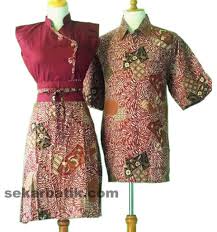 Baju Batik Couple Modern SB24 Koleksi Batik Sarimbit Online