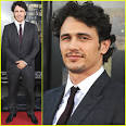 James Franco suits up for the