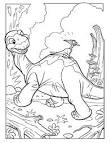 Dinosaur coloring page