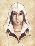 Ezio Auditore by *psyduck-mcgee on deviantART - ezio_auditore_by_tutchangers-d395bk6