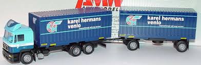 AMW-/AWM-Automodelle MAN F2000 WKoHgz 3/2 \u0026quot;Karel Hermans Venlo ...