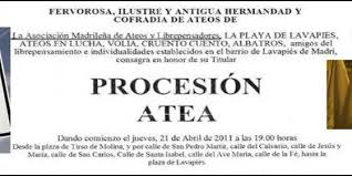 Procesión atea