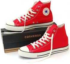 Красные кеды Converse