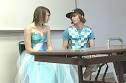 Wrigley's '5 gum' + Elizabeth Rasmuson = What else? Prom dress ...