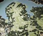 Relief Maps - Ft. Belvoir Model - Howard Models