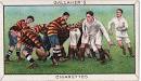 Gallaher Rugby Cigarette Cards - via Daymix